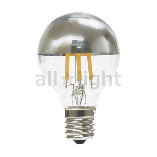 ODELIC（オーデリック） LED電球 フィラメント形 クリア(ハーフミラー