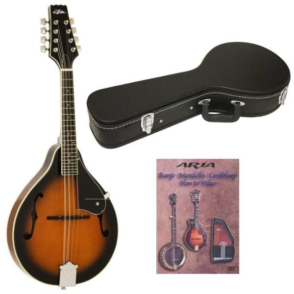 ARIA AM-20(ハードケース+DVD付) フラットマンドリン : さくら山楽器