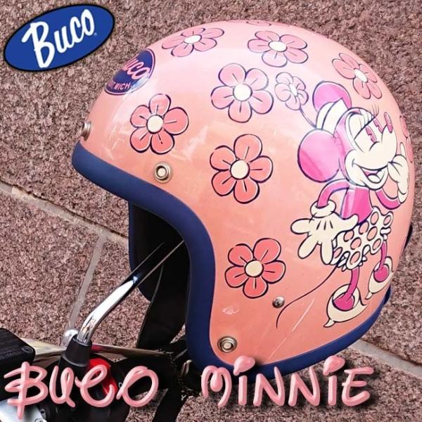 BUCO（ブコ） ajito BUCO MINNIE ジェット ヘルメット XS (54〜55cm