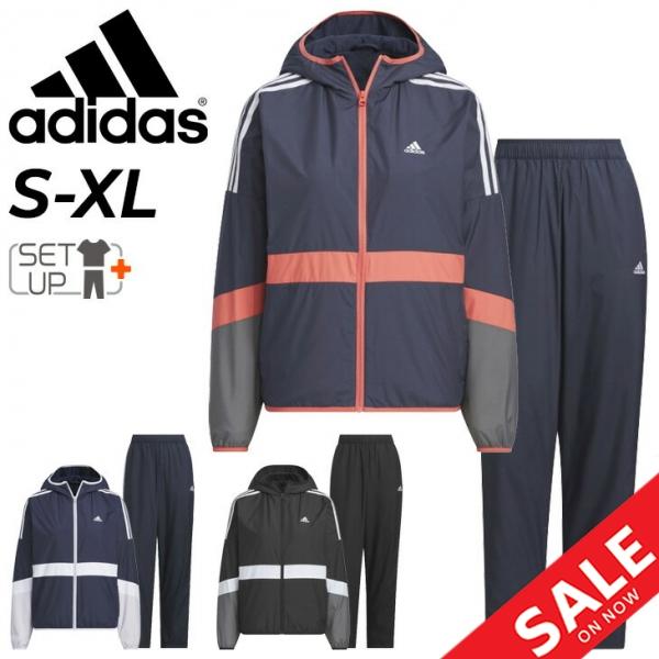 adidas（アディダス） ウィンドブレーカー レディース 上下 adidas W
