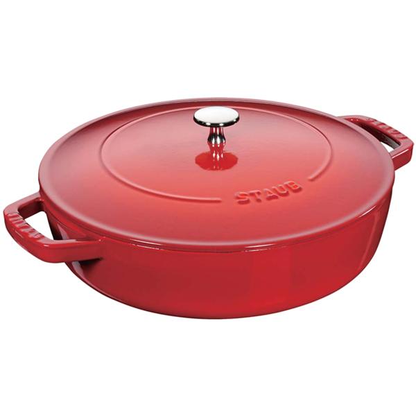 ストウブ（STAUB） ブレイザーソテーパン 28cm チェリー : 厨房市場