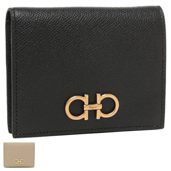 FERRAGAMO（フェラガモ） 二つ折り財布 ガンチーニ コンパクト財布