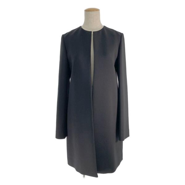 YOKO CHAN（ヨーコチャン） コート ノーカラー バックスリット 36