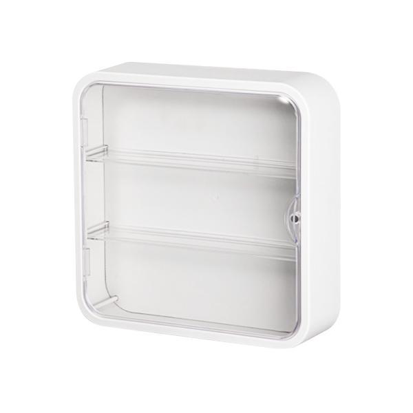 コレクションケース 大型 アクリル ケース 壁掛け ホワイト フィギュア