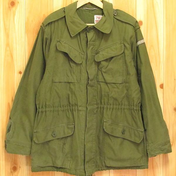 古着 デンマーク軍 M-58フィールドジャケット ミリター : BUFFALOHIP