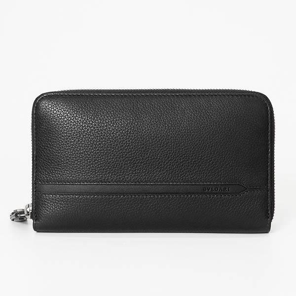 BVLGARI（ブルガリ） メンズ ラウンドファスナー長財布 オクト OCTO