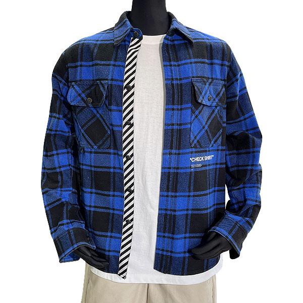 off white（オフホワイト） OFF-WHITE CHECK SHIRT チェックシャツ