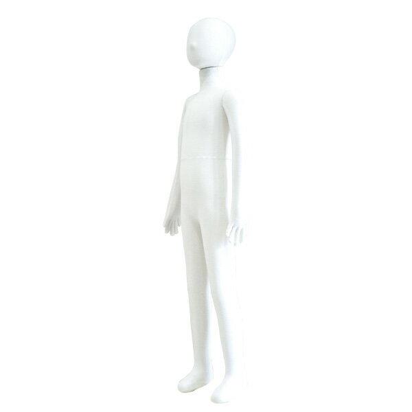 マネキン トルソー 子供 全身 130cm 台座付 ポージング自由自在 布張り