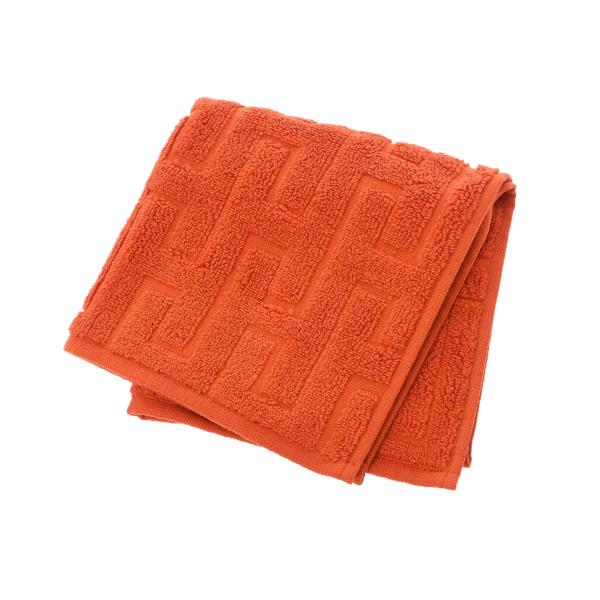 HERMES（エルメス） カレ タオル ステアーズ H柄 オレンジフー