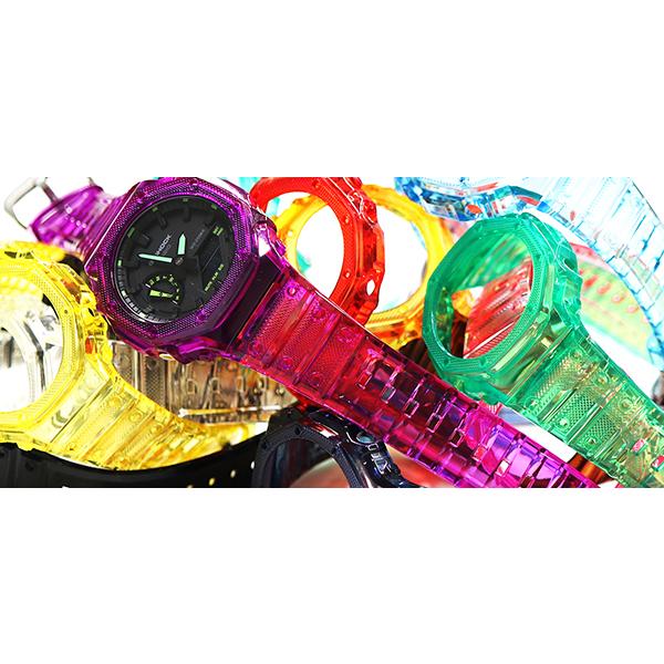 ジーショック Gショック カシオーク GA 2100 互換 ベルト ベゼル