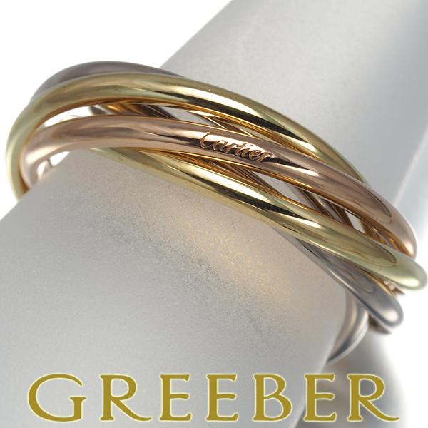 Cartier（カルティエ） トリニティリング スリーカラー XS 5連 50号