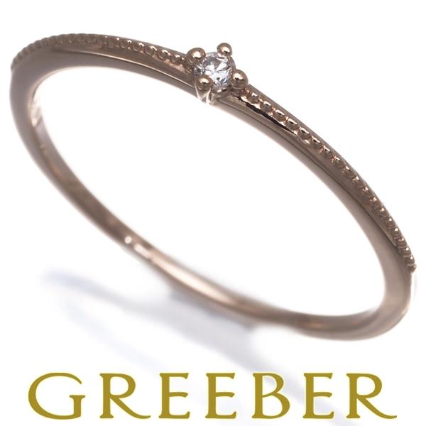 ete（エテ） リング ダイヤ ダイヤモンド 0.01ct 7号 K10PG 指輪 BLJ