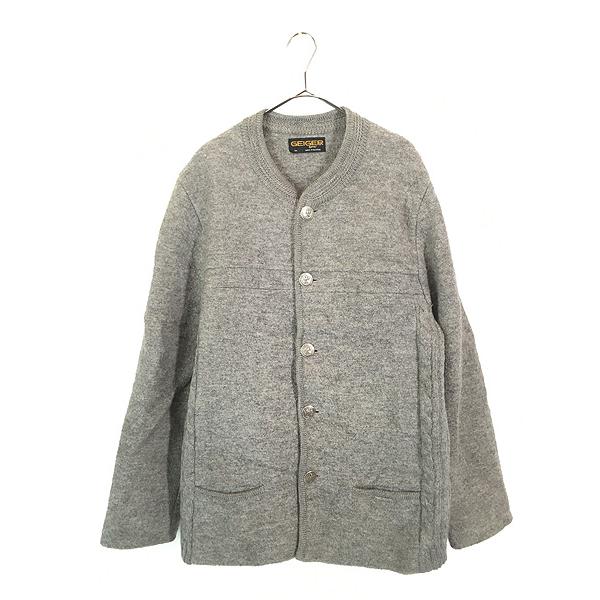 古着 90s Austria製 GEIGER 圧縮 ボイルド ウール チロリアン スタンド