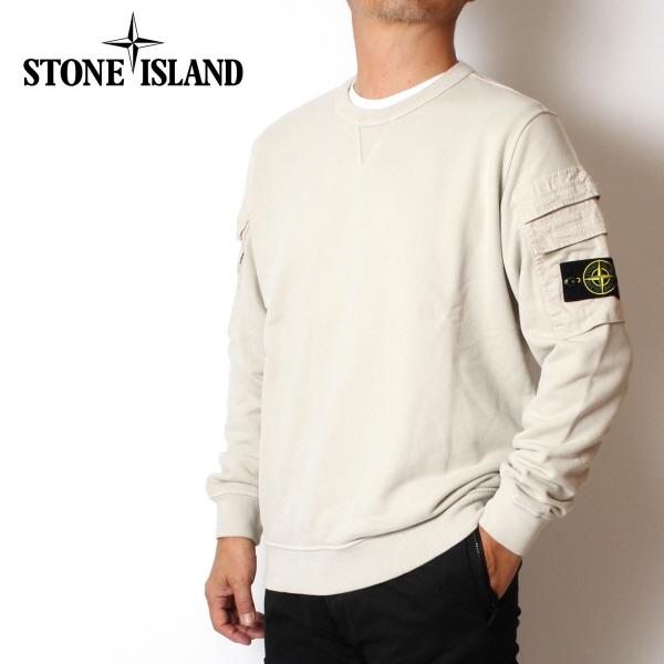 STONE ISLAND（ストーン アイランド） バッジワッペン付き アーム