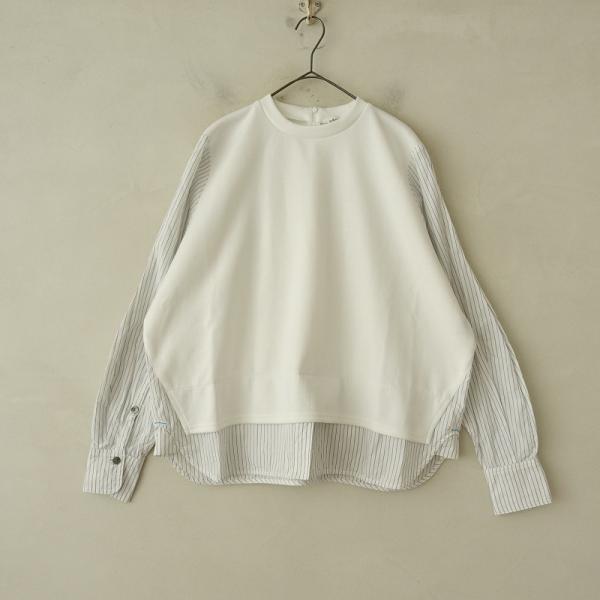 nagonstans 【定価2.8万】ナゴンスタンス *shirts-sleeves pullover*M