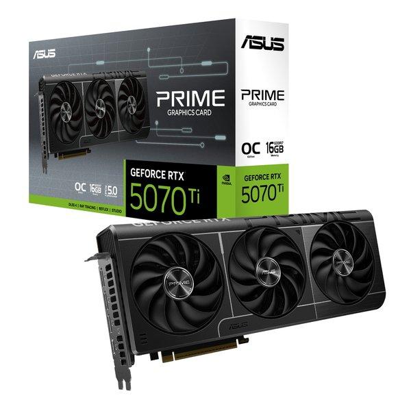 ASUS エイスース PRIME GeForce RTX 5070 Ti 16GB GDDR7 OC Edition