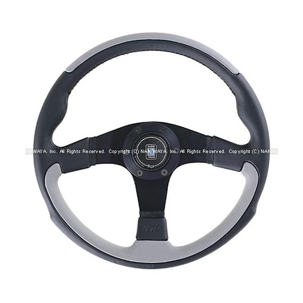 NARDI/ナルディ LEADER（リーダー） ブラック/グレーレザー＆ブラック