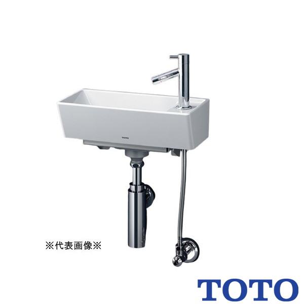 TOTO ※メーカー直送のみ※ 壁掛手洗器 角形 手洗器 立水栓セット