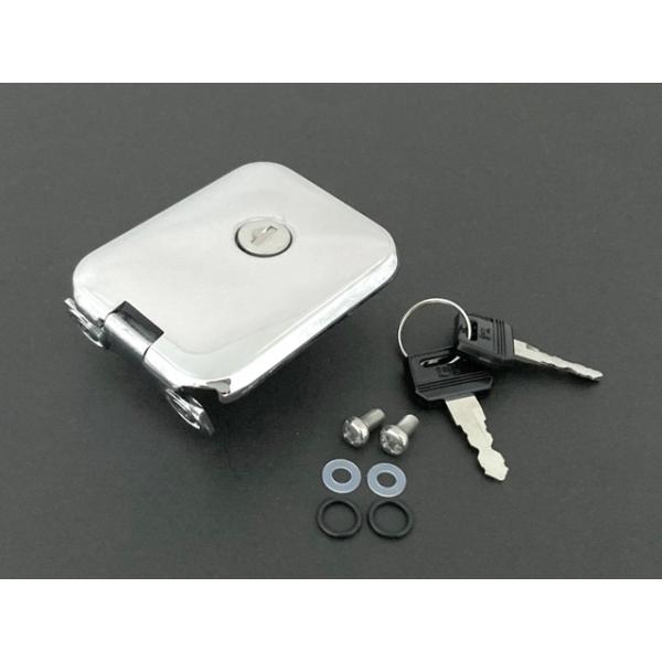 メッキタンクキャップ ネジ付 Z400FX Z400J Z550FX Z750FX Z1000MK2