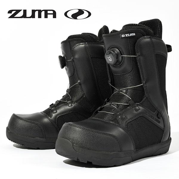 ZUMA ブラック スノーボードブーツ ボアシステム ZUMA スノーボード