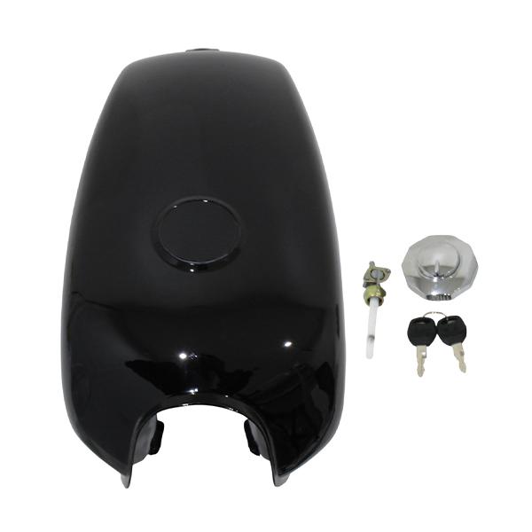 バイク 燃料タンク ホンダ エイプ CD50 FTR 汎用 タンク 黒 ブラック