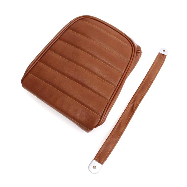 kawasaki ZRX 400 94-08 タックロール 新品 シートカバー 生地 茶色