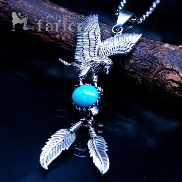 Indian Jewelry インディアンジュエリー イーグル 鷲 フェザー 羽