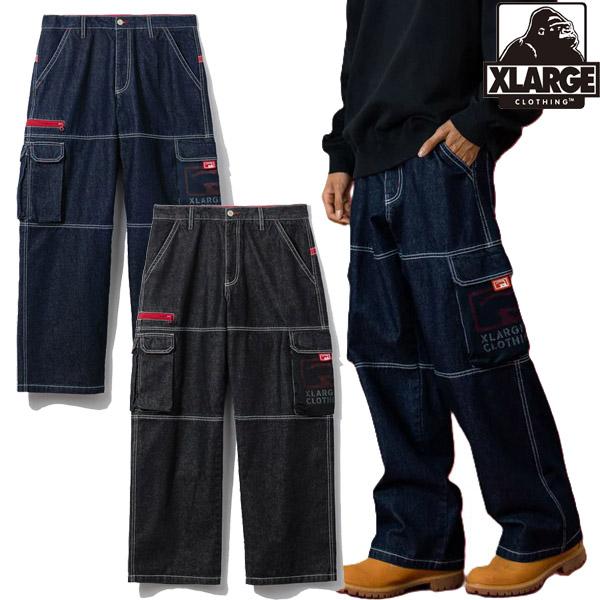 XLARGE（エクストラ ラージ） XLARGE DENIM CARGO PANTS デニム カーゴ