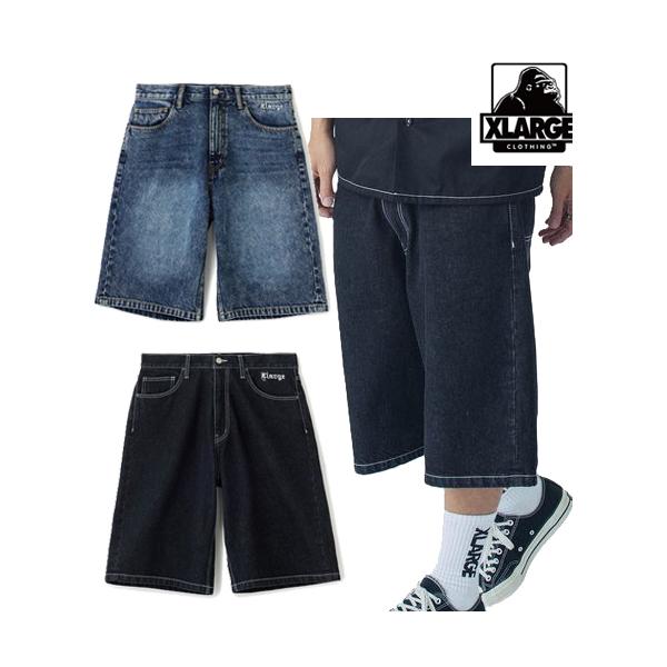 XLARGE（エクストラ ラージ） XLARGE OLD ENGLISH DENIM SHORTS デニム