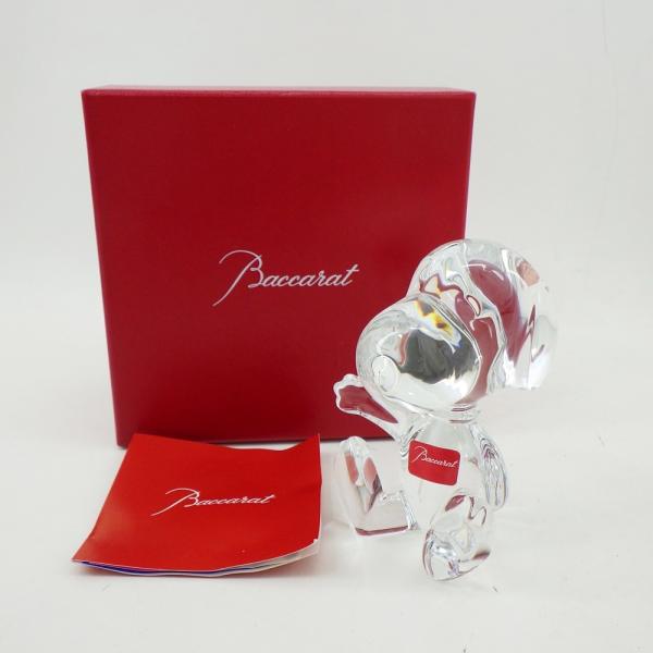 バカラ（Baccarat） ウェルカムスヌーピー 箱付き 人形/置物