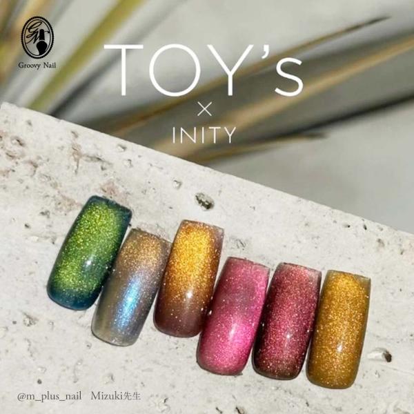TOY's × INITY サンセットマグ 7ml 全6色 T-SS01~06 マグネットジェル