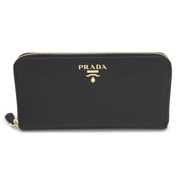 SAFFIANO（PRADA） プラダ 長財布 サフィアーノ レザー ジップ