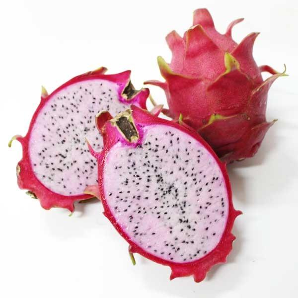 沖縄県南城市産ピンクドラゴンフルーツ 約1kg前後 3〜5玉入 送料