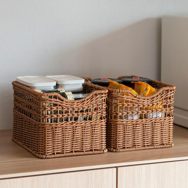 KEYUCA（ケユカ） 収納BOX 箱 ケース 樹脂製 バスケット ｜ 洗えるPP