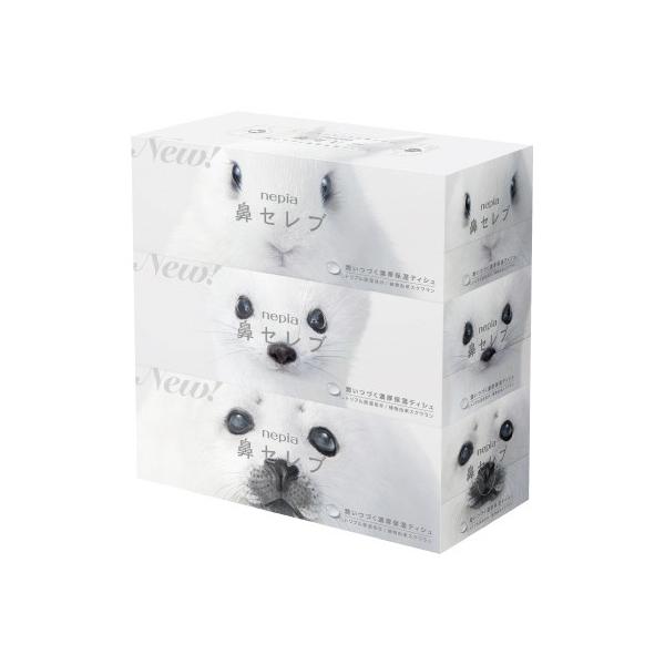王子ネピア 鼻セレブ 200組（3箱入）×4 : カウモール - 通販
