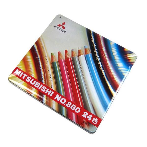 三菱鉛筆 色鉛筆 24色セット : 文具の春日堂 - 通販 - Yahoo!ショッピング