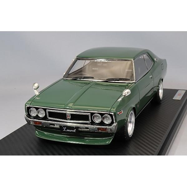 イグニッションモデル 1/18 日産 ローレル 2000SGX (C130) グリーン