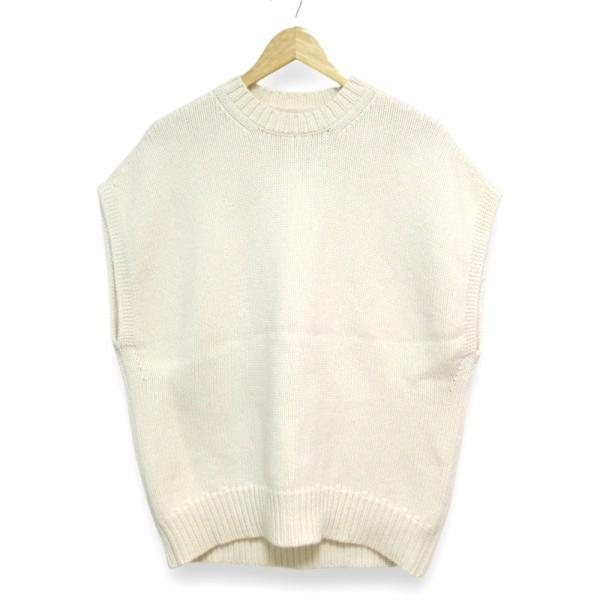 BLAMINK 未使用 ブラミンク ウール×カシミア 3G ベスト ジレ