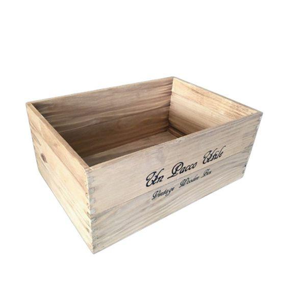 IPC 積み重ねできるフリーボックスLL ブラウン W370×D260×H168mm