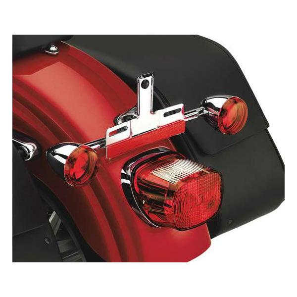 ハーレー純正 スポーツスター、ダイナ用ナンバー＆ウインカー移設