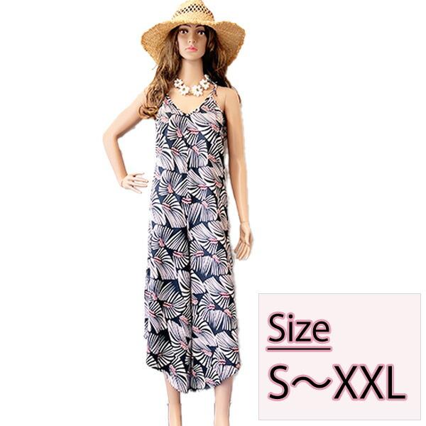 オールインワン レディース ハワイ ハワイアン コンビネゾン