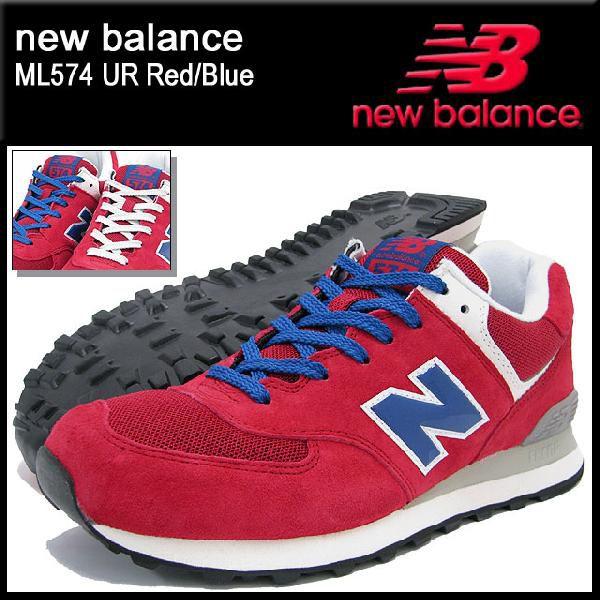New Balance（ニューバランス） スニーカー ML574 UR Red/Blue : ice