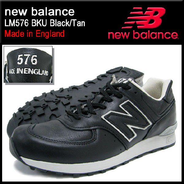 New Balance（ニューバランス） スニーカー LM576 BKU Black/Tan
