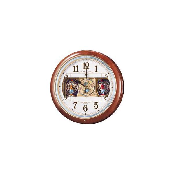 SEIKO（セイコー） からくり 電波 掛 時計 クロック メロディ RE559H