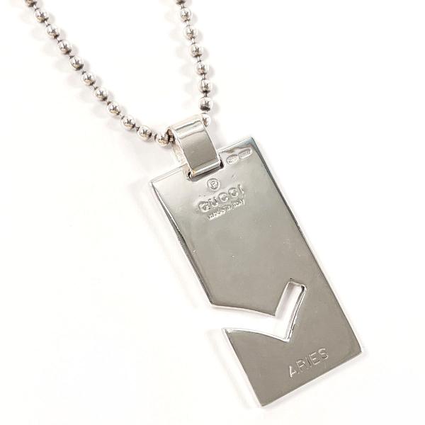 GUCCI（グッチ） ネックレス プレート 星座 ARIES おひつじ座 ボール