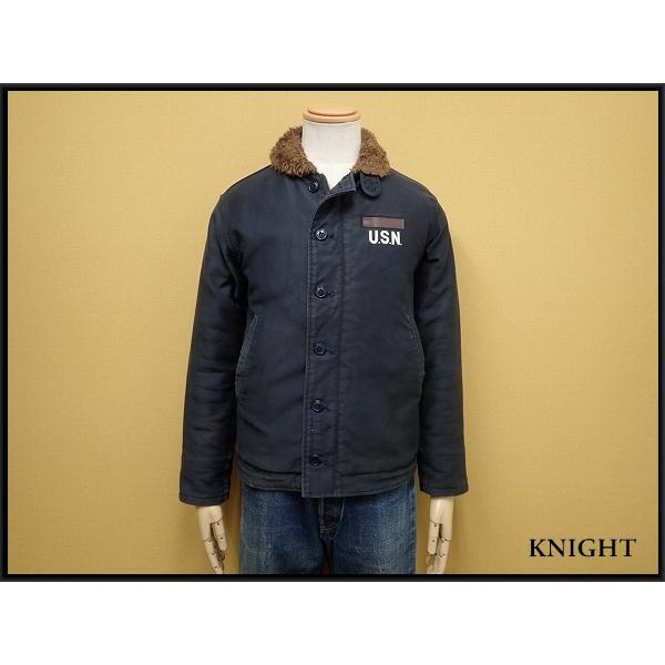 HOUSTON（ヒューストン） HOUSTON×THE BLUE PORT N-1デッキジャケット