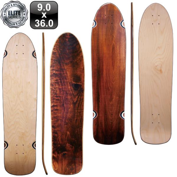 スケボー スケートボード デッキ クルーザー エリート ブランク 36