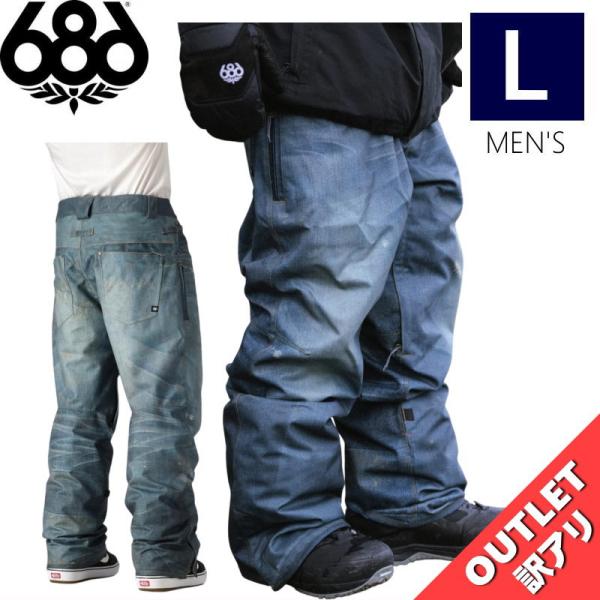 YONEX ダメージデニム転写 スノーボードパンツ AA YONEX ダメージ