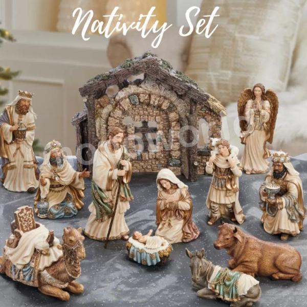 カークランドシグネイチャー テーブルトップ ネイティビティセット