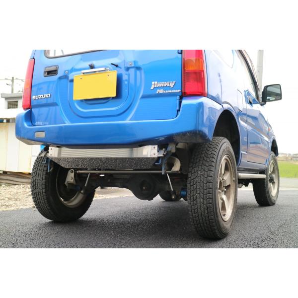 ジムニー JB23 純正マフラー用カバー ステンレス研磨 : メタルワークス